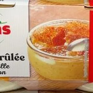La creme brulee a la vanille bourbon