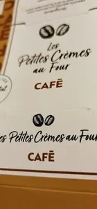 Les petites crèmes au four café