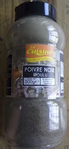 Poivre noir moulu