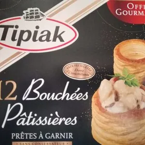 12 bouchées pâtissières