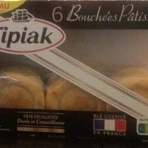 6 bouchées pâtissières