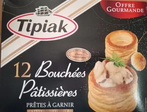 12 bouchées pâtissières