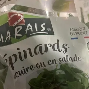 Épinards à cuire ou en salade