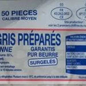 Escargot petit gris préparé