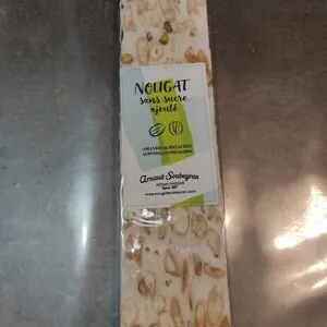 Nougat sans sucre ajouté