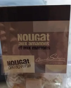 Nougat aux amandes et aux marrons