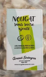 Nougat sans sucre ajouté