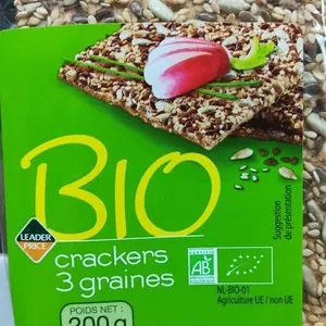 Crackers 3 Graines Bio