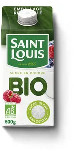 Sucre en poudre bio Saint Louis