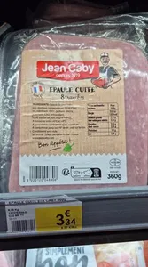 jean cady epaule cuite