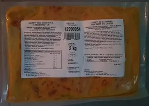 Curry de légumes aux noix de cajou