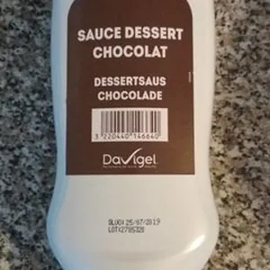 Sauce dessert chocolat