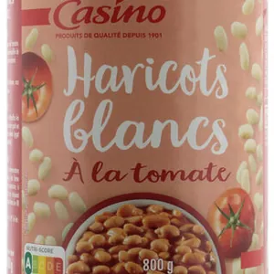 Haricots blancs à la tomate