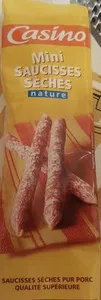 mini saucisses sèches nature