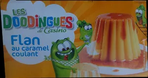 Flan au caramel coulant