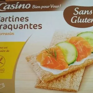 Tartines craquantes sarrasin sans gluten