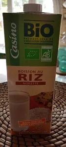 Boisson Riz Noisette Sans sucres ajoutés