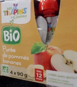 Purée de Pommes Bananes - dès 12 mois