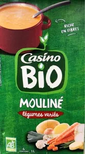 Casino Bio soupe Mouliné legumes varies