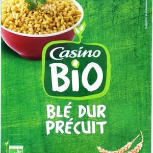 Blé dur précuit biologique