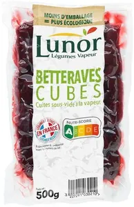 Betteraves cubes