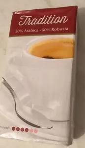 Café tradition 50% arabica 50% robusta