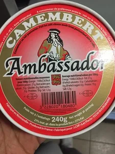 Camembert au lait pasteurisé