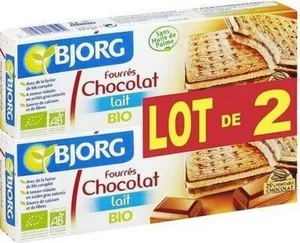 Biscuit Bio Bjorg Fourre Choco x2