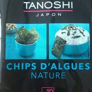 Chips d'algues nature