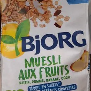 Muesli aux fruits