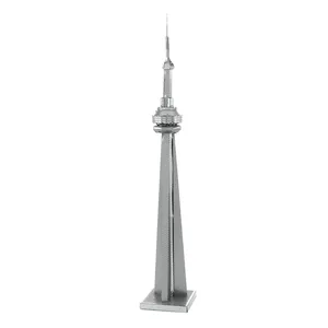 Byggnader - CN Tower Toronto - Modellbyggsats i metall
