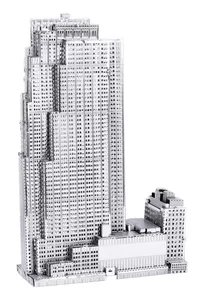 Byggnader - Rockefeller Plaza New York - Modellbyggsats i metall