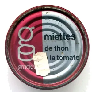Miettes de thon à la tomate