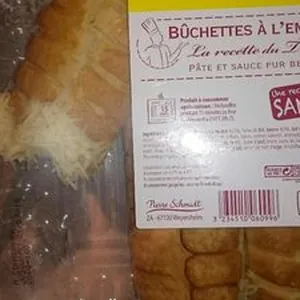 Bûchettes à l'emmental