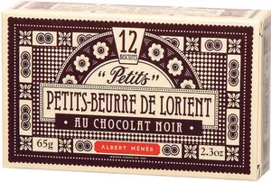 Petits-Beurre de Lorient au Sel de Guérande au Chocolat Noir