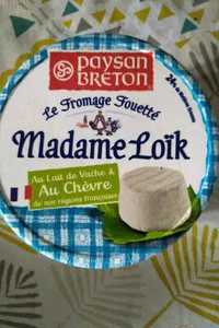 Paysan Breton - Le Fromage Fouetté Madame Loïk - Au Lait de Vache et Au Chèvre de nos régions françaises