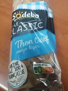 Sodebo thon œuf