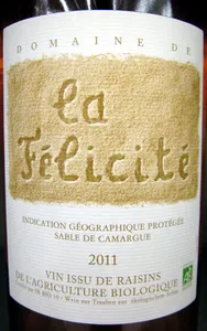 Sable de Camargue IGP 2011 Bio Domaine de la Félicité