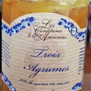Confiture à l'Ancienne 3 agrumes