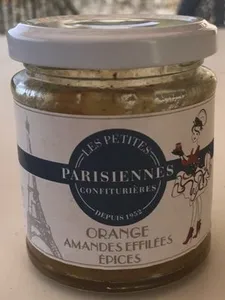 Orange amandes effilées épices