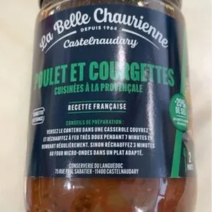 Poulet et courgettes