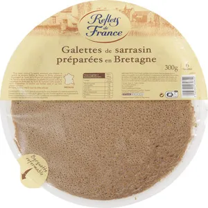 Galettes de Sarrasin préparées en Bretagne