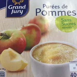 Purée de pommes sans sucres ajoutés