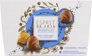 Esprit de Fête Escargots Praliné LAIT