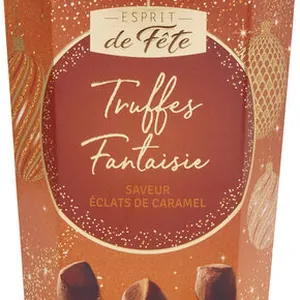 Truffes fantaisie saveur eclats de caramel
