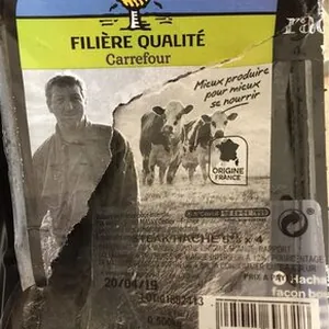 Steak haché 5% de matière grasse