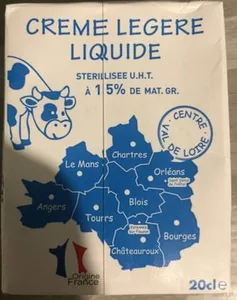 Crème liquide légère