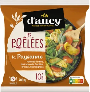Poêlée paysanne d'aucy 700g