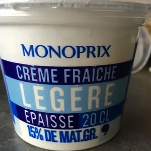 Crème Fraîche Légère