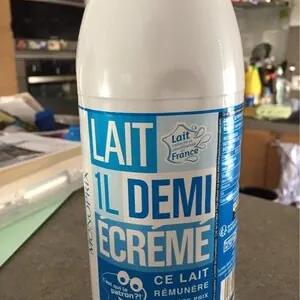 Lait demi écrémé